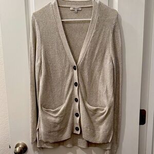 Madewell Women's Button Cardigan Sweater